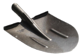 Лопата универсальная рельсовая сталь без черенка Американка; 12515