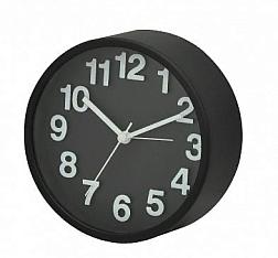 Часы будильник Хорошее настроение 13,4 см черный; 6092