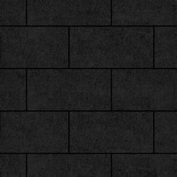 Плитка тротуарная Мегаполис 480х240х60 мм Черная ночь; Алом