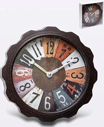 Часы настенные 22,8 см круглые Home art;  152-38015