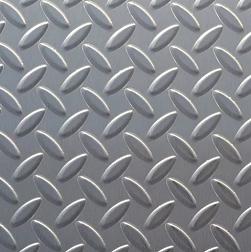 Лист рельефные зерна алюминий шлифованный 300x1000x1,5 мм