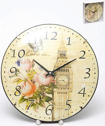 Часы настенные 25 см круглые Home art; 152-38009