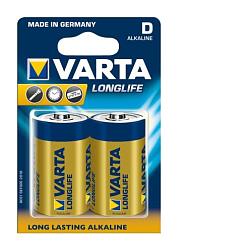 Батарейка Varta 4120 Longlife Extra LR20 BL-2