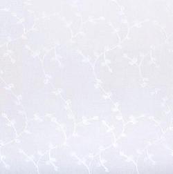 Штора Тюль с вышивкой Цветок 300х275 см белый; Witerra, 46332