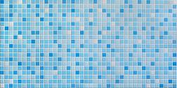 Панель ПВХ листовая Мозаика голубой микс 955х480х4 мм; Декопан;