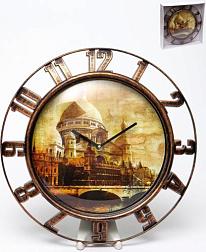 Часы настенные 30,5 см круглые Home art; 152-38017