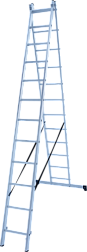 Лестница алюминиевая 2 секция 12 ступеней; Новая высота, 1220212