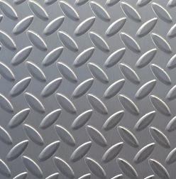 Лист рельефные зерна алюминий шлифованный 120x1000x1,5 мм