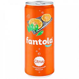Вода Fantola 0,45 л оранж ж/б