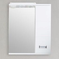 Зеркало-шкаф для ванной комнаты Baltica 60 правое белый; AQUA DE MARCO, 1060CBAL/R