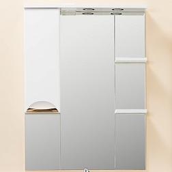 Зеркало-шкаф для ванной комнаты Eleganse 75 левое белый; AQUA DE MARCO, 1075CELE/L