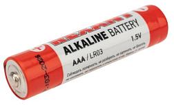 Батарейка алкалиновая AAA/LR3 4 шт; REXANT, 30-1012
