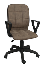 Кресло офисное Элегия М3 нубук коричневый газлифт
