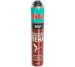 Пена монтажная Akfix 805P 65 PRO всесезонная 750мл 