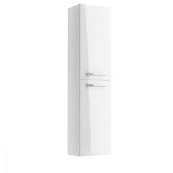 Шкаф-пенал для ванной комнаты Melar40 белый, ЛДСП 144x40x25; Cersanit, B-SL-MEL