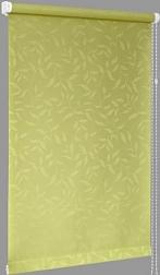 Штора рулонная Мини Сантайм Жаккард Оливия 52х170 см салатовый; СРШ-01М-8257